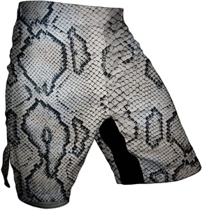 Short d'entraînement MMA personnalisé à 4 voies en toile spandex extensible propre conception d'impression par sublimation décontracté motif de grappling décoration - Product Image 2