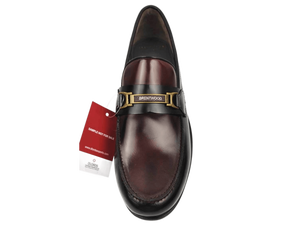 Zapatos Formales de Hombre, Estilo Slip-On, Parte Superior de Cuero Vacuno, Suela de Goma Lisa, Punta Cerrada, Antideslizantes, con Amortiguación de Aire, para Oficina y Carrera Profesional - Product Image 2