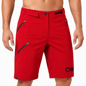 Pantalones Cortos de Ciclismo de Montaña Personalizados de Alta Calidad, Ligeros, Transpirables, con Tela Sublimada, Ajuste Cómodo y Ajustables para Descenso - Product Image 1