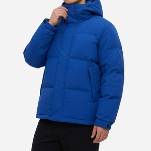 Mens Insulated Puffer Jacket Winter Warm <b>Padded</b> <b>Waterproof</b> <b>Coat</b> Custom Outdoor Outerwear OEM Wholesale Supplier - Product Image 4