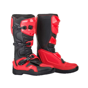 Chaussures de moto en cuir multifonctionnelles de qualité supérieure - Vêtements de sport grande taille avec matériau uni teint et à séchage rapide - Product Image 1