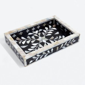 Bandeja de almacenamiento rectangular moderna de nácar real, calidad estándar a precio económico. - Product Image 6