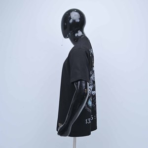 เสื้อยืดผู้ชายผ้าฝ้ายถัก 100% ทรงโอเวอร์ไซส์ สไตล์ลำลอง สีพื้น รับสกรีนโลโก้ตามสั่ง แห้งเร็ว ระบายอากาศดี ขายส่งแบบ OEM - Product Image 3
