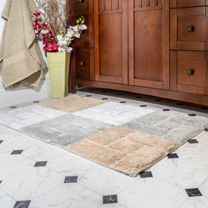 Alfombra de Baño de Jacquard 100% Algodón Tejido para Hotel, de Secado Rápido y Absorbente, Venta al por Mayor - Product Image 4