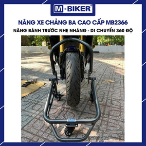 Soporte Delantero Clásico MBIKER para Motocicletas de Gran Cilindrada, Acero con Recubrimiento en Polvo, 1 Año de Garantía - Product Image 3