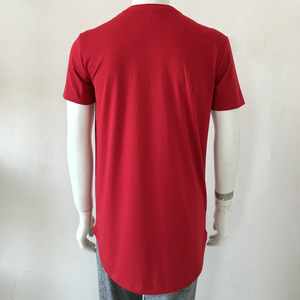 Logo Print O-Neck High Quality <b>Blank</b> Long Shirt Luxury Men's Oversize 100% Cotton T-Shirt 220gsm Heavy <b>Weight</b> Custom - Product Image 5