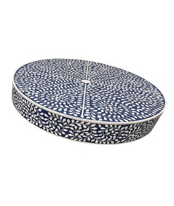 Mesa de Centro de Lujo con Incrustaciones de Hueso, Moderna, Ecológica, Hecha a Mano, para Sala de Estar, Mueble Decorativo F S INTERNATIONAL - Product Image 5