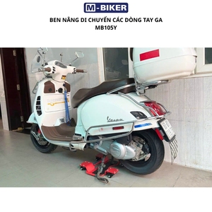 Rampes et supports pour moto MB105Y, levage léger pour les véhicules de moins de 160 kg en couleur Sn/Xm Titan - Product Image 6