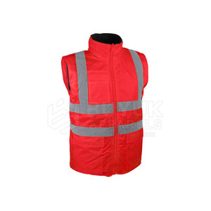 Veste de sécurité haute visibilité réfléchissante à capuche pour usage industriel, haute visibilité, imperméable, respirante, 100% polyester, protection contre le feu - Product Image 3