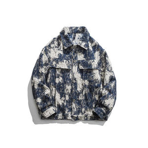 Nouvelle Arrivée OEM 2026 – Veste en Jean Streetwear Personnalisée pour Homme – Veste en Denim Jacquard Hiver pour Homme - Product Image 2