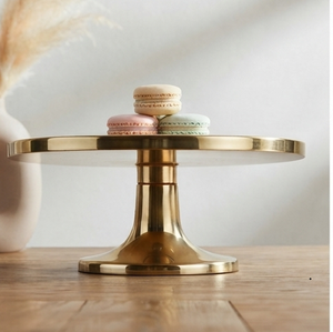 Soporte Decorativo para Cupcakes con Acabado Dorado Brillante, Material de la Mejor Calidad, Soporte para Pastel, Plato para Servir Repostería para Fiestas de Té - Product Image 4