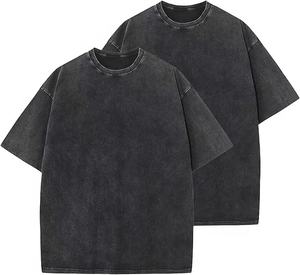 T-shirt pour homme surdimensionné 100% coton, impression personnalisée, manches courtes, écologique, anti-UV, coupe ample, vêtements décontractés, créez votre propre tee-shirt - Product Image 4