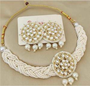 Conjunto de Joyería de Moda para Mujer, Collar y Aretes con Flores de Circonio Brillante, Chapado en Oro Antiguo, Accesorios de Novia para Boda - Product Image 4