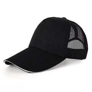 Gorra Deportiva Unisex de 5 Paneles con Parche Bordado y Logotipo Personalizado, Gorra de Malla Estilo Hip Hop para Exteriores, Gorras Trucker Casuales - Product Image 1