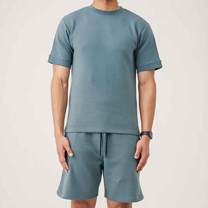 Custom Relaxed Fit Summer <b>Sets</b> Wholesale OEM Manufacturer Supplier Mens Apparel Bulk Production - Product Image 5