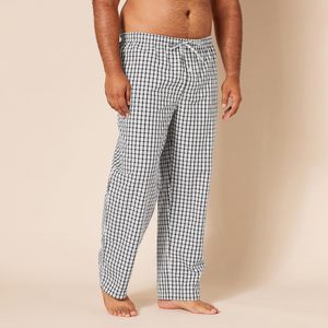 Conjunto de Pantalones de Pijama Casuales de Invierno para Hombre, Corte Recto, Talla XL, 100% Algodón, Tela de Franela Satinada Transpirable - Product Image 1