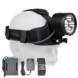 ไฟฉายคาดศีรษะ ZeroBeam H50 รุ่น High Output LED ความสว่าง 8000 ลูเมนส์ มาตรฐานกันน้ำ IP67 ชาร์จซ้ำได้ ใช้งานได้นาน 18-27 วัน เหมาะสำหรับการตั้งแคมป์ ตกปลา และเดินป่า - Product Image 1