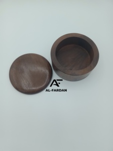 Bol à raser en bois de Pakka 100% naturel avec LED, pour savon et crème à raser - Product Image 6