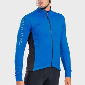 Maillots de Ciclismo Personalizados al por Mayor con Logotipo, de Poliéster/Spandex, Manga Larga, Secado Rápido, Estilo Femenino y Masculino - Product Image 2