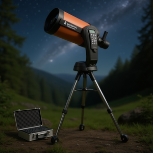 Telescopio Astronómico de 8 Pulgadas con Montura Altazimática Computarizada y Filtro de Ocular - Product Image 3
