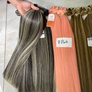 Extensiones de Cabello Remy Vietnamita 100% Humano de Doble Trama con Colores de Moda y Cabello Virgen - Product Image 6