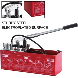 Pompa Idraulica per Test di Pressione 50 Bar 725 PSI 3 Galloni con Attacco 1/2" BSP - Product Image 2