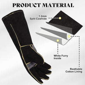Guantes de Soldadura Antideslizantes al por Mayor, Transpirables, Cómodos, Protectores para las Manos, Impermeables, Diferentes Tallas - Product Image 2
