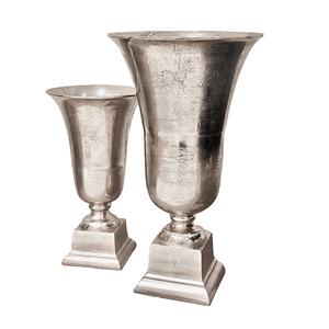 Maceta de urna de plata moderna para decoración de jardín jarrón de mesa para cenizas humanas y animales para bodas - Product Image 1
