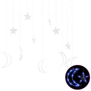 Guirlande lumineuse féerique bleue télécommandée, environ 6,6 pieds de large, éclairage de fête en plastique - Product Image 2