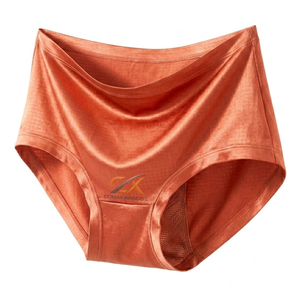 กางเกงในผู้หญิงแบบฮิปสเตอร์สีไล่ระดับแบบขายส่ง รับผลิตตามสั่ง แบรนด์ส่วนตัว ระบายอากาศได้ดี ผลิตจากวิสโคส/โพลีเอสเตอร์ เอวกลาง - Product Image 2