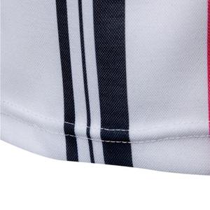 Chemises pour hommes grandes tailles en coton et fibre de bambou de haute qualité, respirantes, à séchage rapide, jersey uni pour activités de plein air - Product Image 6