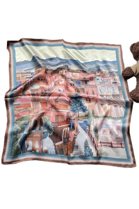 Tela de Satén Personalizada con Impresión para Bufandas, para Eventos de Marketing de Marca Blanca en Europa e Israel, Fabricación OEM y ODM - Product Image 6