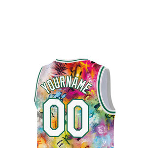 Camiseta de Baloncesto sin Mangas con Estampado, Ajuste Regular, Transpirable, 100% Poliéster para Adultos, Gran Venta - Product Image 4