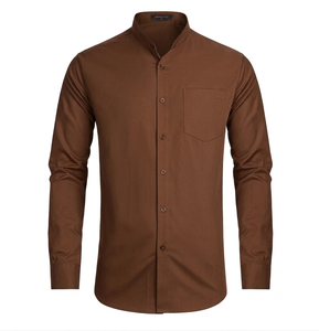 Camisa de Vestir para Hombre, Diseño Estampado Premium, Tela Satén Suave, Manga Larga, Casual, Formal, Transpirable, con Logotipo Personalizado - Product Image 6