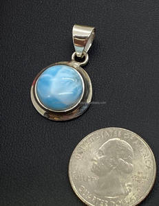 Colgante sólida de plata 925, colgante de ópalo, collar de piedra lunar, colgante bohemio, colgante hecho a mano de tres piedras, regalo colgante para ella - Product Image 2