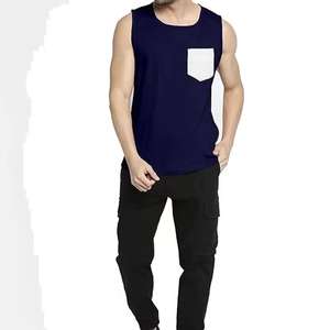 Camiseta sin Mangas para Hombre, Transpirable, Nuevo Diseño, Venta en Línea, Última Llegada, Ropa Deportiva de Alta Calidad, MOQ Bajo - Product Image 5