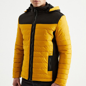 New custom Selling Men's Down Coats Hiking Winter Outwear Jacket Luxury Collapsible <b>Storage</b> Coat For Men - Product Image 4