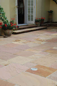 GROCON Modak Sandstone Circle Patio Kit – Big Slab Paving Set for Modern Gardens (1.8m, 2.4m, 3m Sizes) - Product Image 6