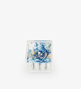 Boîte de rangement pour bonbons en acrylique de qualité supérieure avec couvercle en bois MOP fait main, finition décorative élégante - Product Image 3