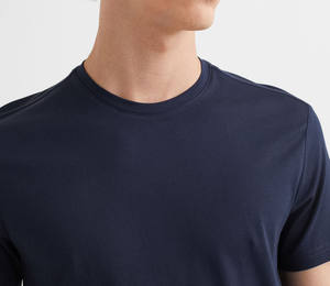 T-shirt Oversize Coupe Boxy d'Été en Gros 220 g/m² Streetwear Personnalisable avec Logo 100% Coton Col Rond T-shirts Vierges Simples - Product Image 6