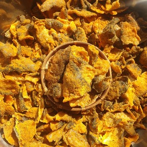 ขนมหนังปลาทอดกรอบ รสซ่าทะเล บรรจุถุง 1 กก. กล่องสุญญากาศ - Product Image 3