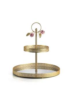 Elegante Soporte para Pasteles de Hierro Ecológico para Repostería Casera Diaria, Mejora la Presentación de Pasteles con un Diseño Metálico Moderno - Product Image 2