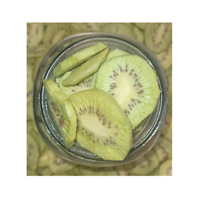 Rodajas de Kiwi Deshidratadas, Snack Dulce Natural en Envase de Frasco de Vidrio - Product Image 1