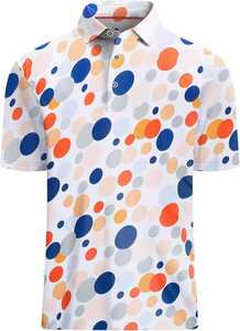 Chemise de golf pour homme, anti-rides, respirante, à séchage rapide, manches courtes, imprimée, décontractée, athlétique - Product Image 4