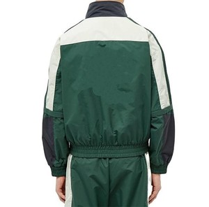 Ensemble de survêtement deux pièces pour homme, coupe large, léger, écologique, séchage rapide, respirant, à capuche, coupe-vent, couleur unie, pour l'hiver - Product Image 2