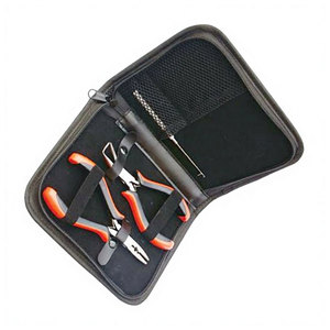 Kit Profesional de 3 Piezas de Pinzas de Acero para Extensiones de Cabello con Aguja de Crochet, Esencial para la Instalación y Aplicación de Extensiones de Cabello - Product Image 1