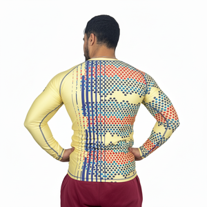 ผู้ผลิตขายส่งเสื้อแรชการ์ดแบบกำหนดเอง เสื้อแรชการ์ดประสิทธิภาพสูง แห้งเร็ว เสื้อแรชการ์ดผู้ชาย - Product Image 2