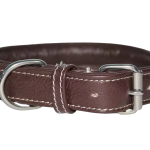Wholesale Personalized Leather Dog <b>Collar</b> Heavy Duty with <b>Metal</b> Buckle Premium Pet Accessories from Divine International - Product Image 1