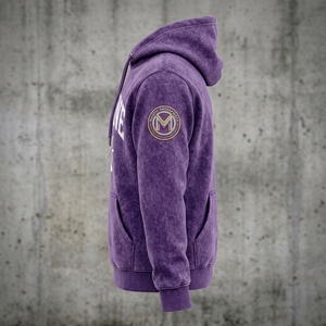 Sweat à capuche oversize de haute qualité 460 GSM, effet vieilli, délavé à l'acide, style streetwear - Product Image 5