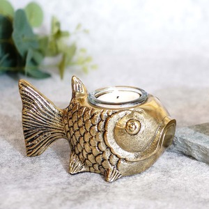 Porte-bougie sculpté en forme de poisson, 13.5cm, décoration pour la maison, résistant à la chaleur - Product Image 6